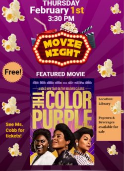 New The Color Purple movie poster